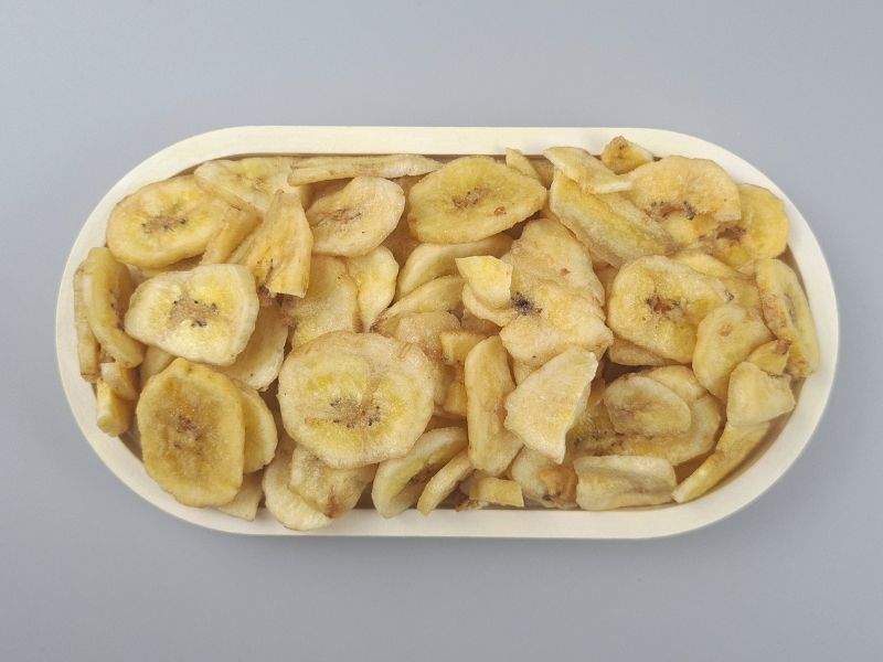 Bio Bananenchips, gesüßt - in der Schale