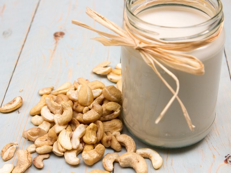 Milch aus Cashews
