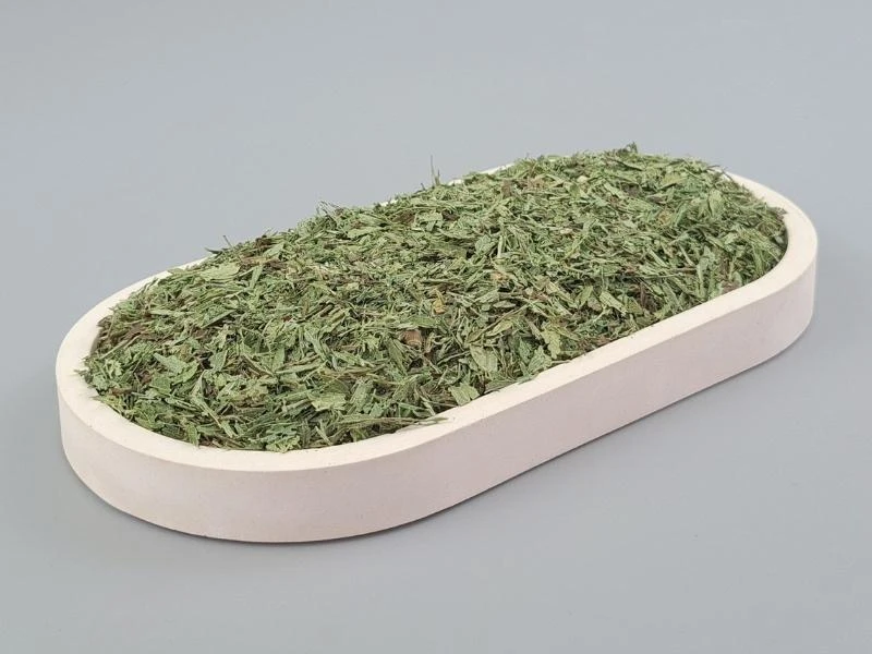 Stevia Blätter (Stevia Rebaudiana), geschnitten, getrocknet, natur, Süßkraut
