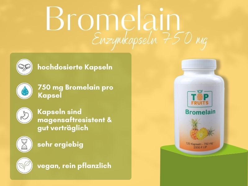 Bromelain Kapseln Vorteile