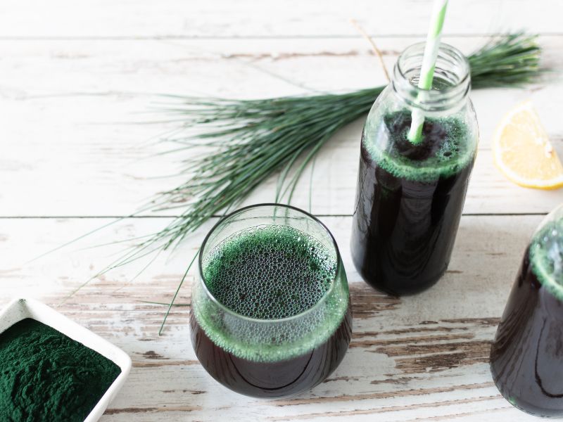 Bio Spirulina Pulver Drink