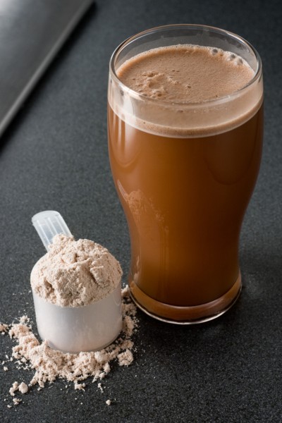 Sonnenblumenprotein mit Shake