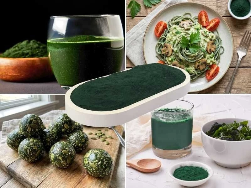 Spirulina Pulver Bio Verwendung
