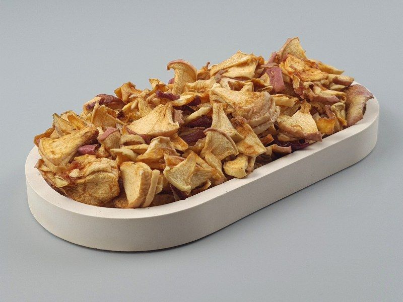 Apfelstücke getrocknet, natur, 200g, ungeschwefelt, ohne Zusätze