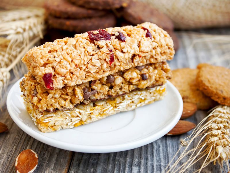 Müsliriegel mit Bio Sauerkirschen getrocknet