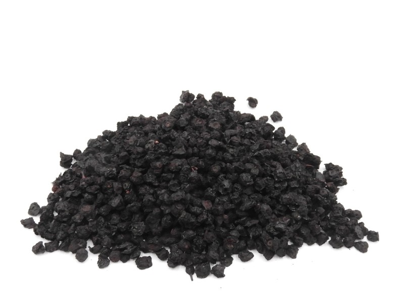 Getrocknete Waldheidelbeeren
