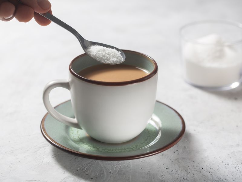 Xylit als Kaffeesüßer