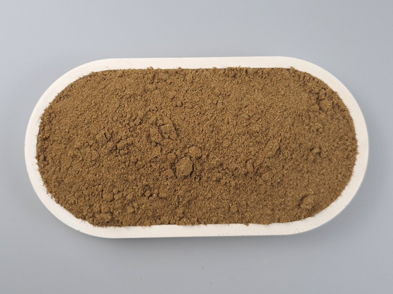 Bio Kümmel gemahlen in einer Schale