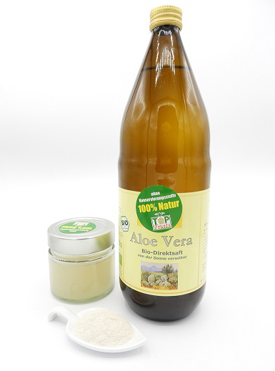 Aloe-Vera-Gel-selbstgemachtr