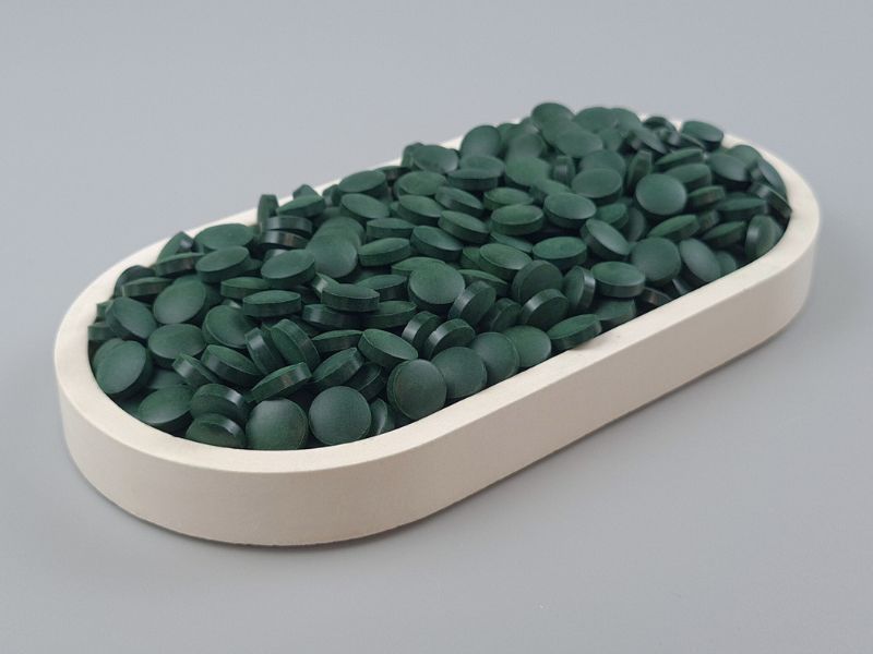 Spirulina platensis, Naturalge, Presslinge, Bio kbA, ohne Hilfsstoffe