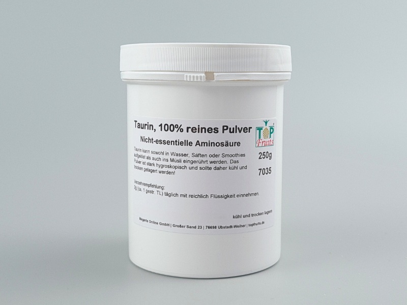 taurin-pulver-dose