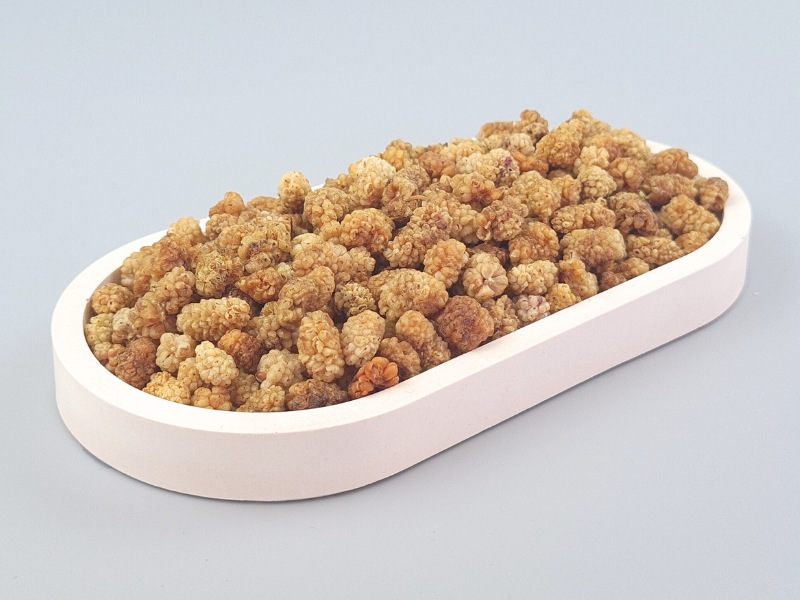 Maulbeeren hell, Bio kbA, naturgetrocknet, honigsüßer Knabberspaß in Rohkostqualität