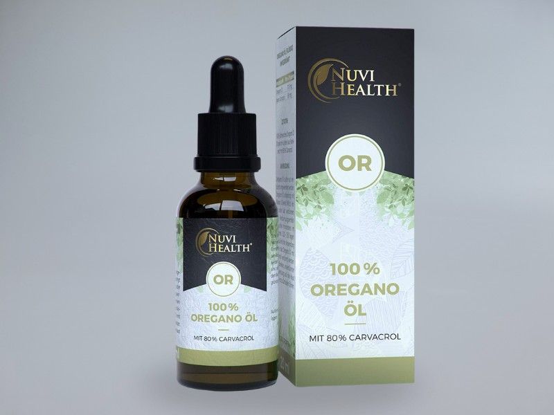 Oregano Öl - 20 ml = 820 Tropfen - 80% Carvacrol - 100% ätherisches Oreganoöl aus Frankreich