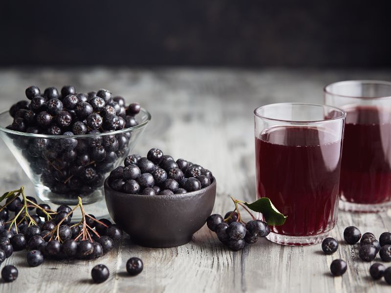 Bio Aroniasaft 3 Liter mit Aroniabeeren
