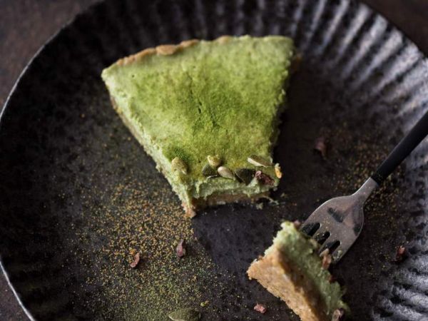 Roher Matcha Cheesecake