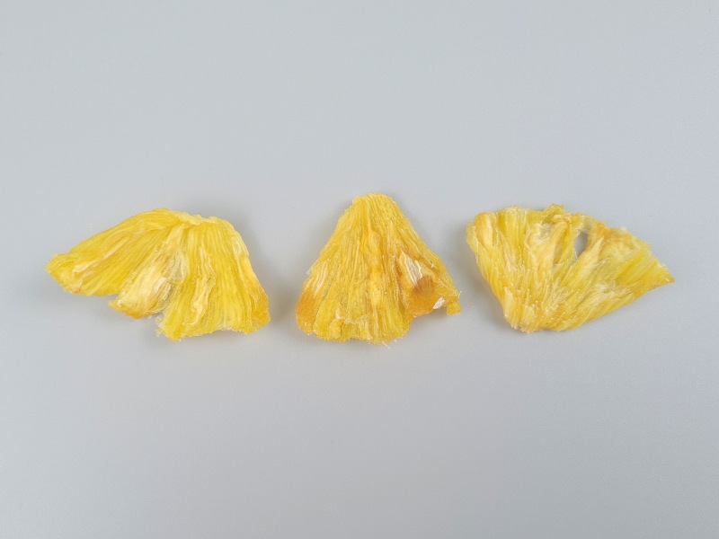 Bio Ananas Stücke getrocknet einzeln