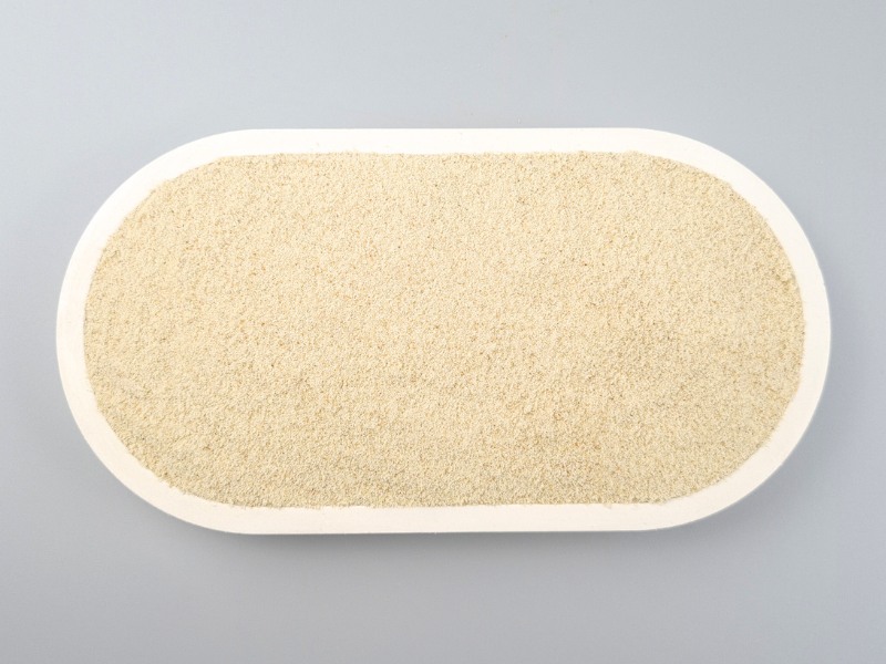 Erdmandelmehl in der Schale von oben