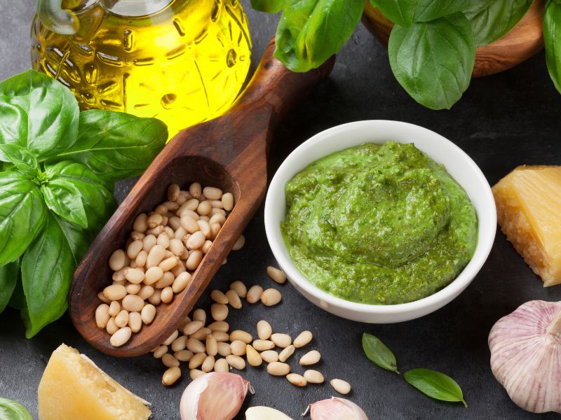 Rapskernöl für Pesto