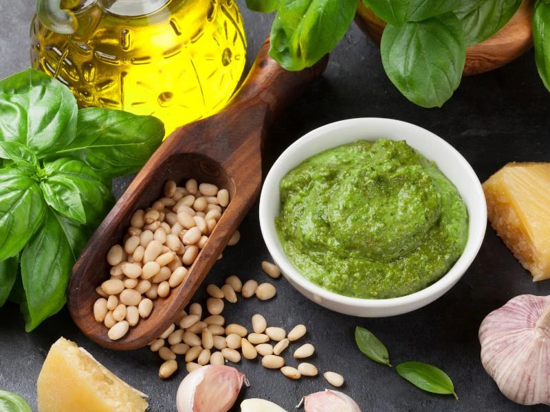 Rapskernöl für Pesto