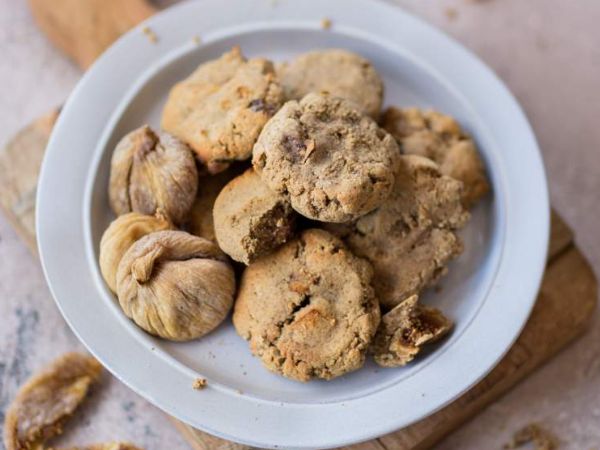 Glutenfreie Feigen Cookies