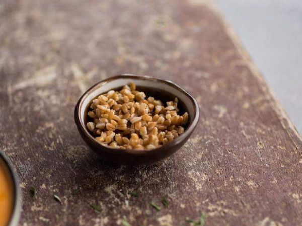 Kokos-Curry mit Gemüse und Emmer