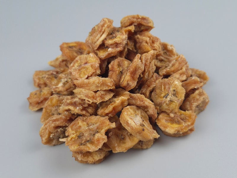 Getrocknete Bio Bananenscheiben aus Babybananen lose