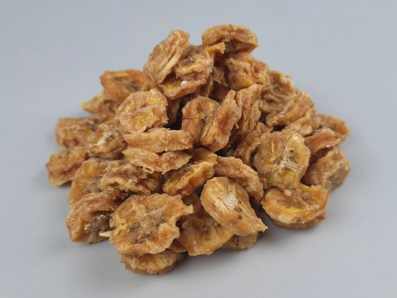 Getrocknete Bio Bananenscheiben aus Babybananen lose