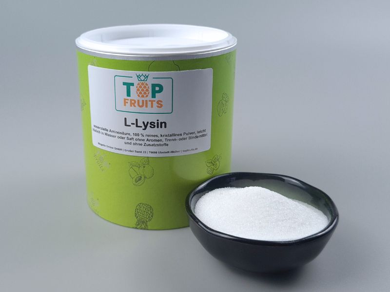 L-Lysin HCL - 150g - essentielle Aminosäure als Pulver, 100% Lysin, einfach verwendbar