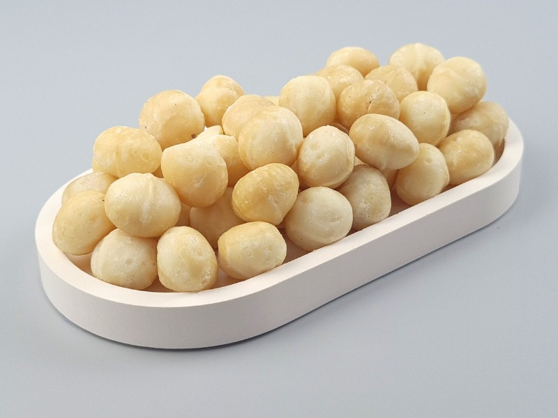 Macadamia Kerne, natur, große ganze Kerne, Rohkost, ungesalzen & ungeröstet
