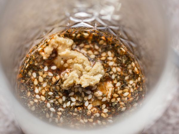 Rohe Schokoladen Brownie Stücke