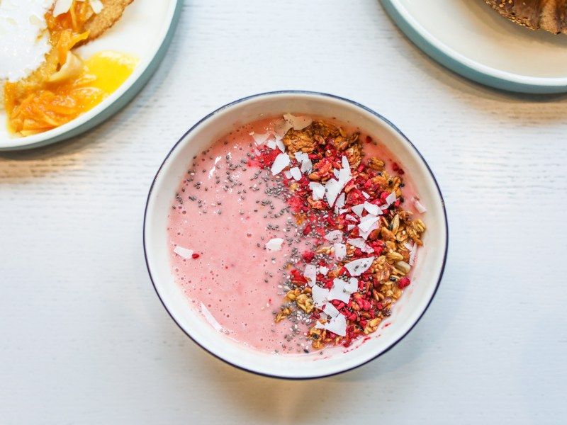 Hibiskuspulver Smoothie Bowl