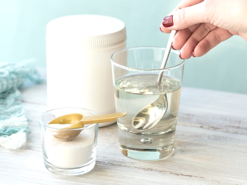 gepuffertes Vitamin C im Glas