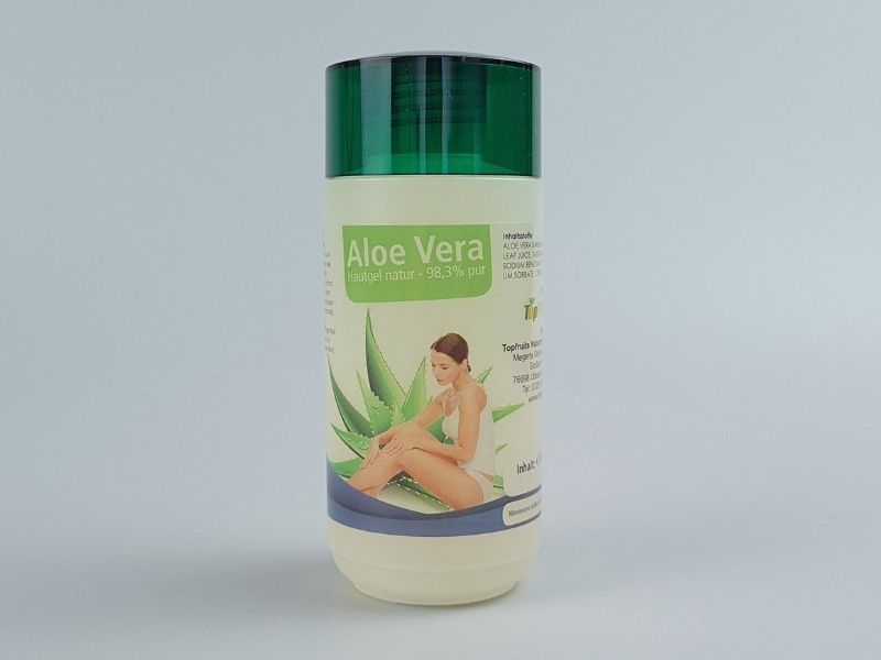 Aloe Vera Hautgel - 200ml - zertifiziert - gut zur Haut, pflegend und regenerierend