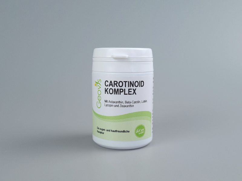 Astaxanthin als Multi-Carotinoid, 60 vegane Kapseln, Carotinoide natürlichen Ursprungs