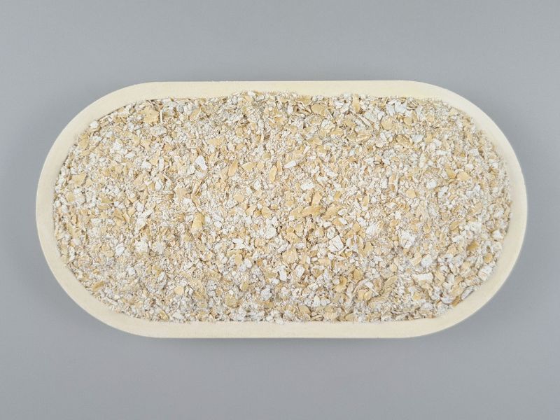 Gekeimter Bio Nackthafer - Schale von oben