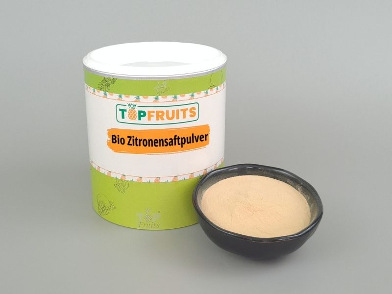 Bio Zitronensaft Pulver – natürliche Vitamin-C-Quelle in praktischer Pulverform