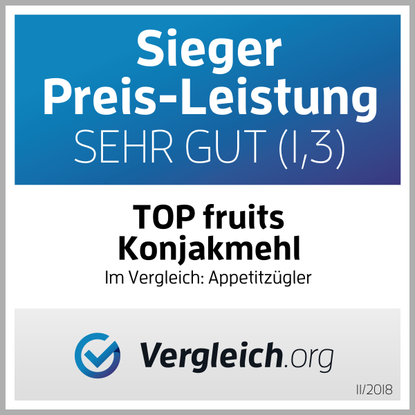 Konjakmehl (Amorphophallus konjac, Teufelszunge), fein gemahlen, top Quellfähigkeit (3600 cps)