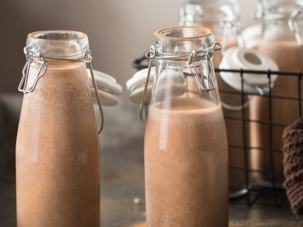 Rohe Nutella Milch