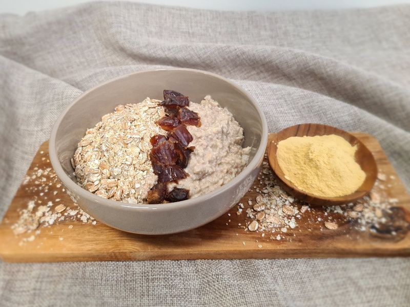 Quercetin-Baobab-Pulver mit Müsli
