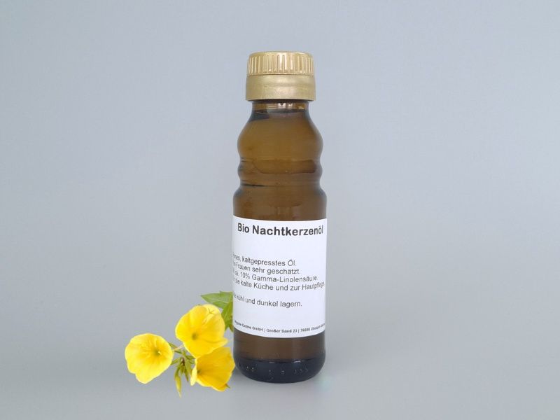 Nachtkerzenöl, kaltgepresst, bio - 100 ml