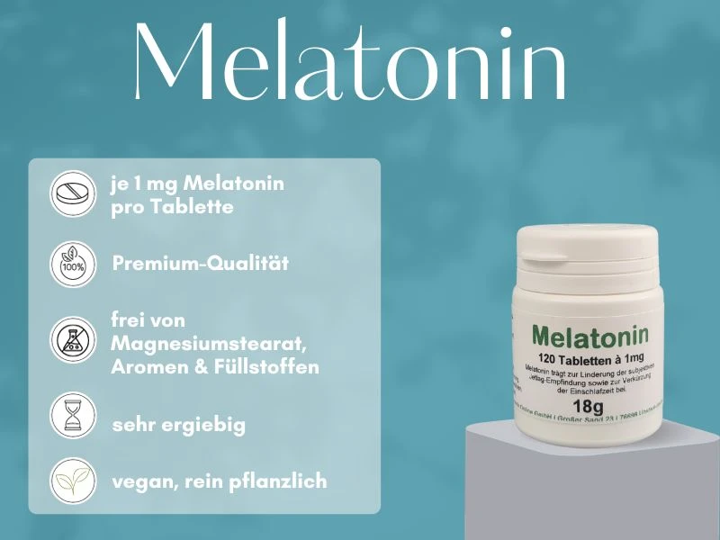 Melatonin Tabletten Vorteile