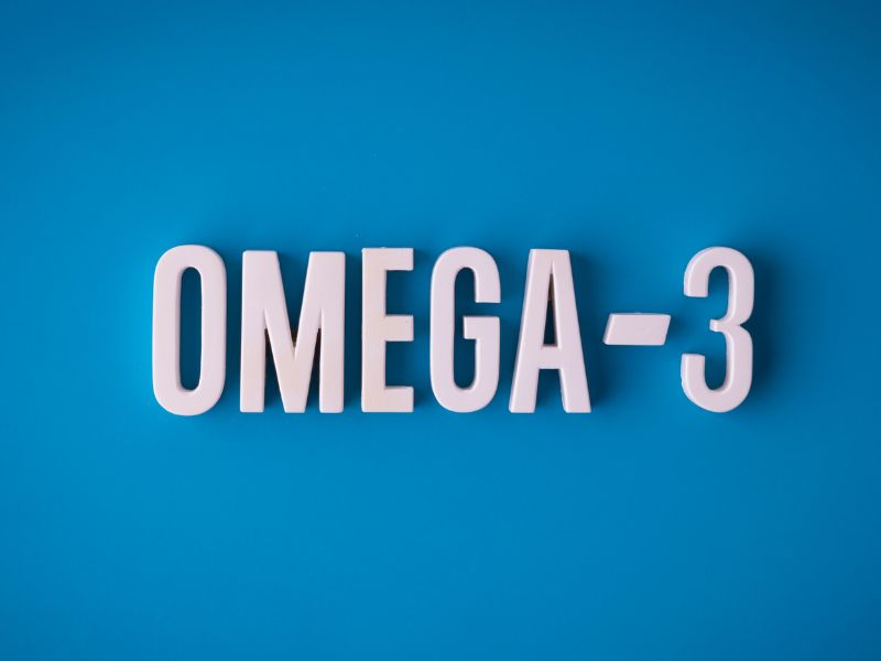 Schriftzug Omega-3