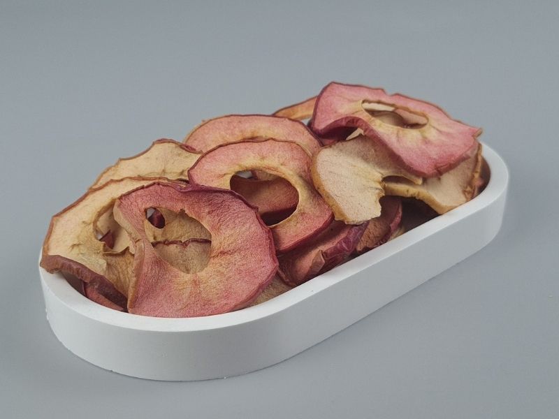 SONDERPOSTEN rote Apfelchips - 100 % Natur - 100% Qualität