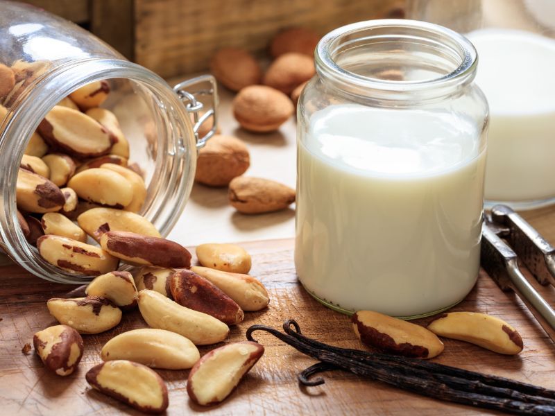 Paranusskerne für Paranussmilch