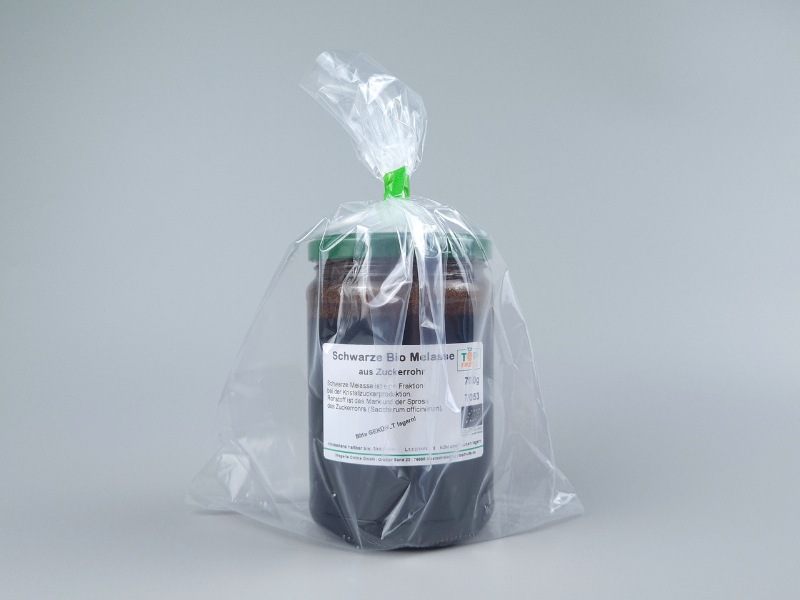 Bio Zuckerrohr Melasse verpackt