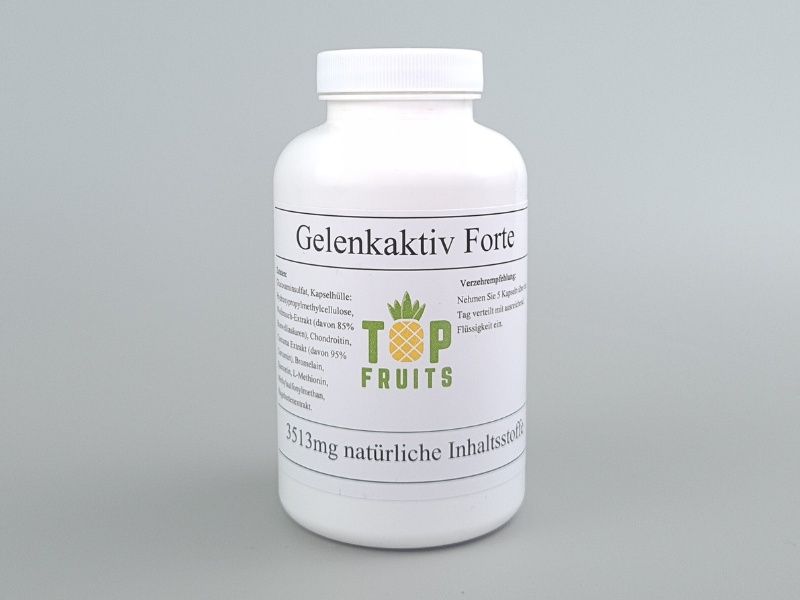 Gelenkaktiv Forte Kapseln, 180 Kapseln mit 9 Inhaltsstoffen