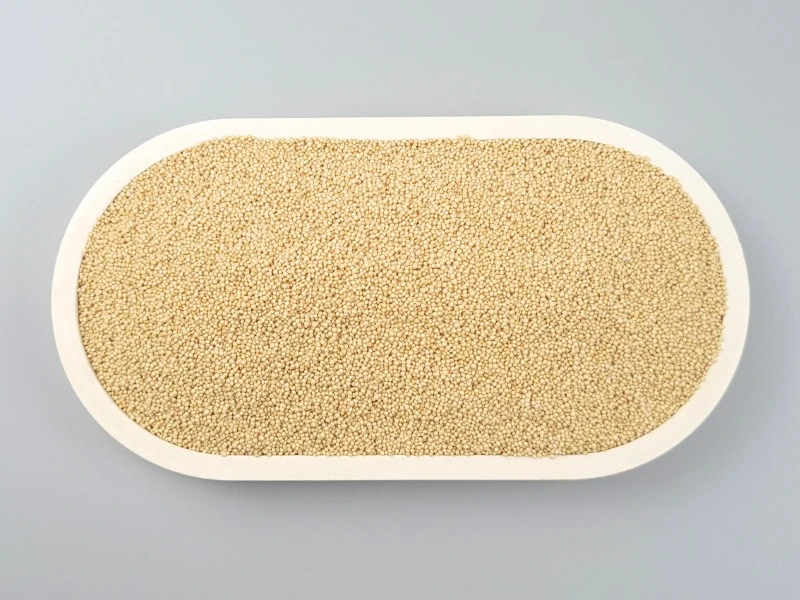 Bio Amaranth in einer Schale von oben