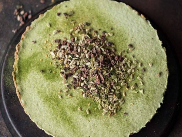 Roher Matcha Cheesecake