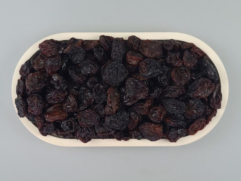 Rote Weinbeeren - Schale von oben