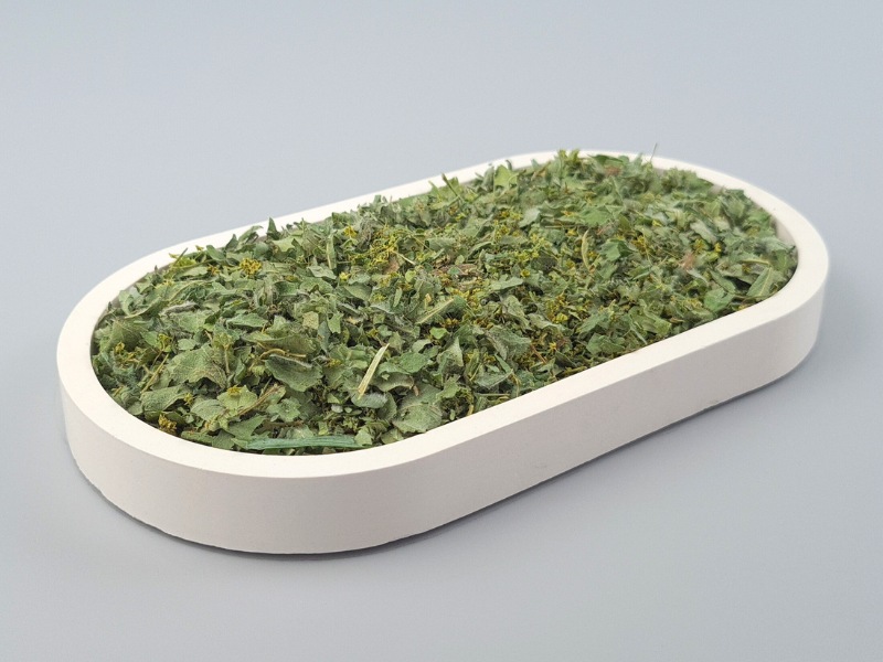 Frauenmantelkraut (Alchemilla vulgaris), geschnitten, Bio, natur, 100g